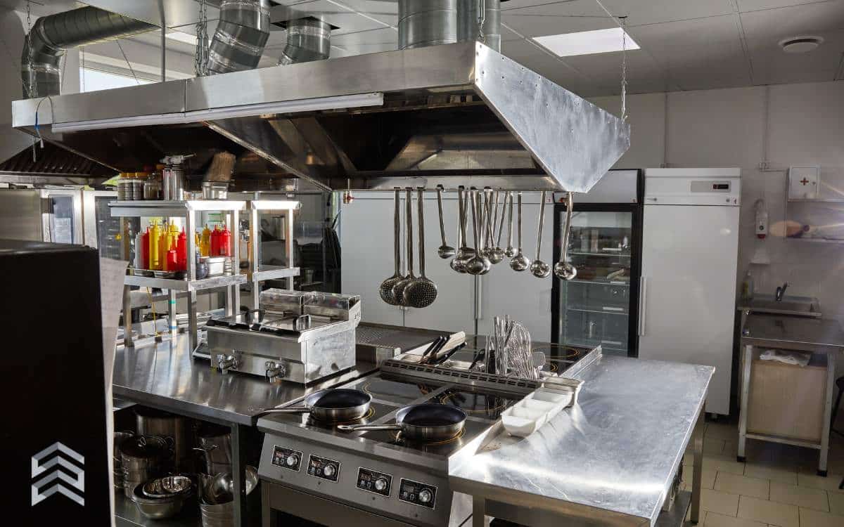 En la imagen se equipamiento de cocina para restaurantes