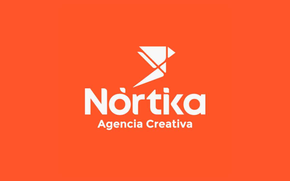 Vemos una imagen del logo de una de las mejores agencias publicitarias de México, la agencia Nortika.