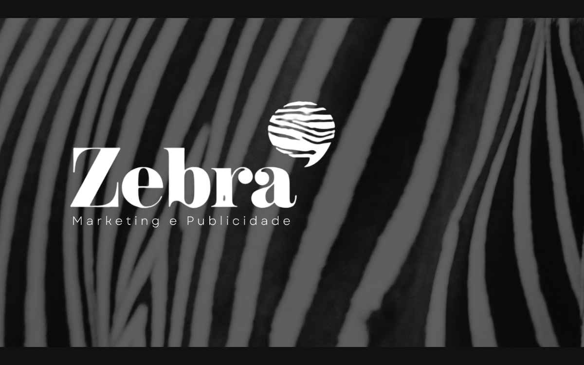 Vemos una imagen del logo de una de las mejores empresas de publicidad de México, la agencia Zebra.